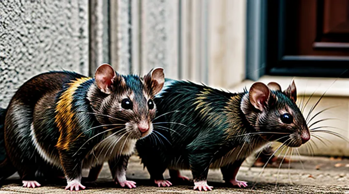 Coat Colors of Decorative Rats