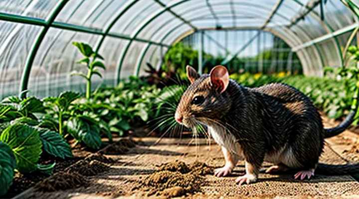 Combating Ground Rats in Gardens and Greenhouses: Proven Methods