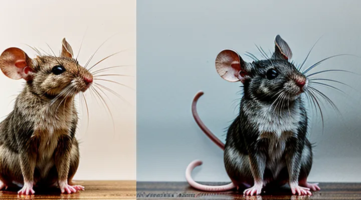 Comparative Photos of Mouse and Rat: Visual Guide