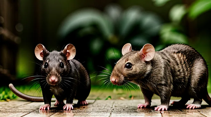 Comparison of Common Rats and Dumbo Rats