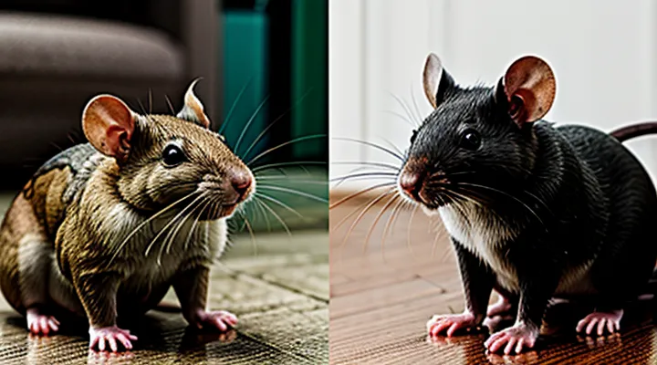 Comparison of Dambo Rats and Regular Decorative Rats