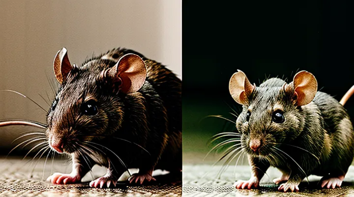 Comparison of External Differences Between Mice and Rats