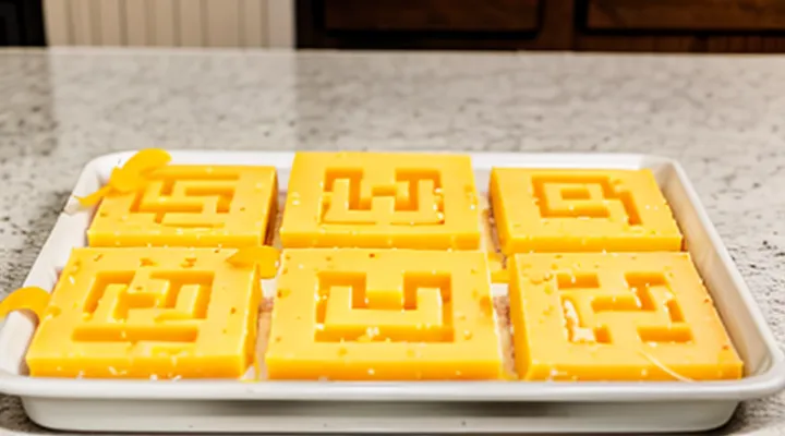 Creating a Cheese Maze for Rats