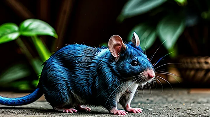 Dambo Rat with Blue Fur: Breed Characteristics
