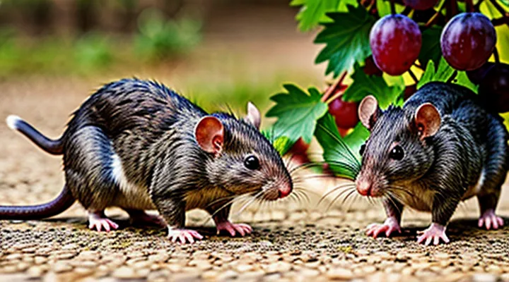 Dambo Rats and Grapes: Can They Be Combined?
