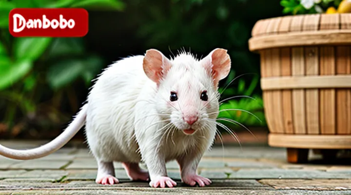 Dambo white rat: breed characteristics