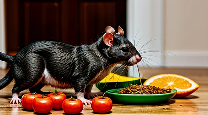 Diet of Decorative Rats: What to Include