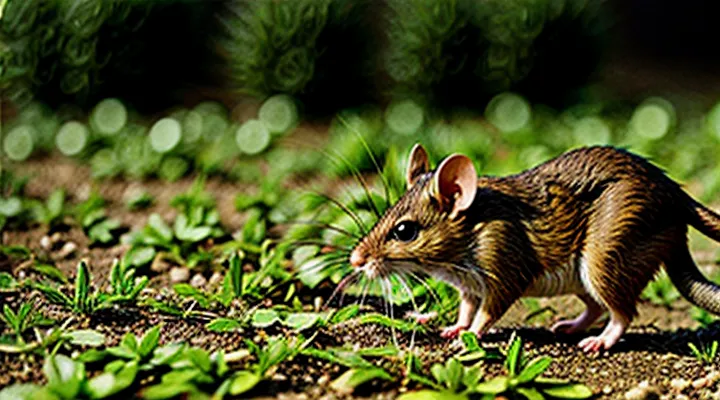 Diet of Field Mice in Garden Plots