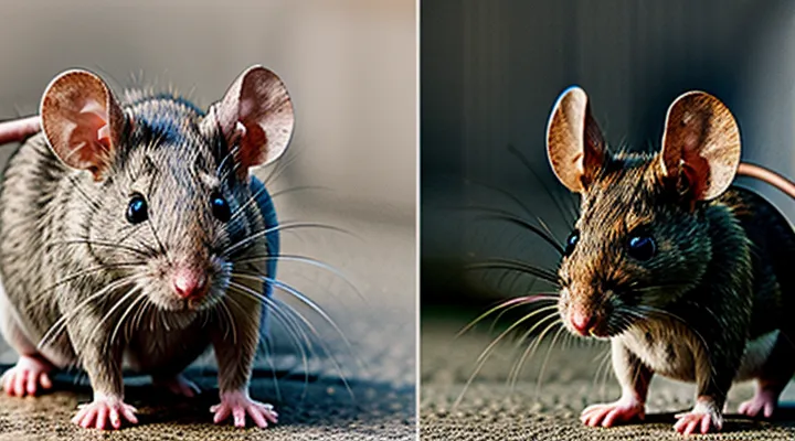 Differences Between a Mouse and a Young Rat: Key Distinctions
