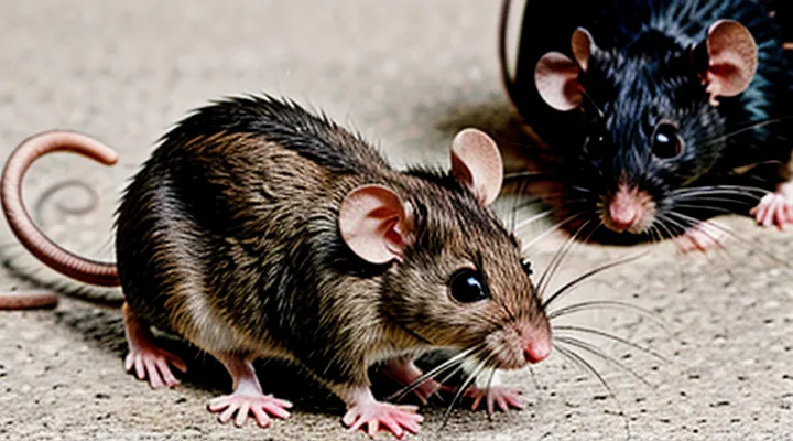 Differences Between Mouse and Rat Tails