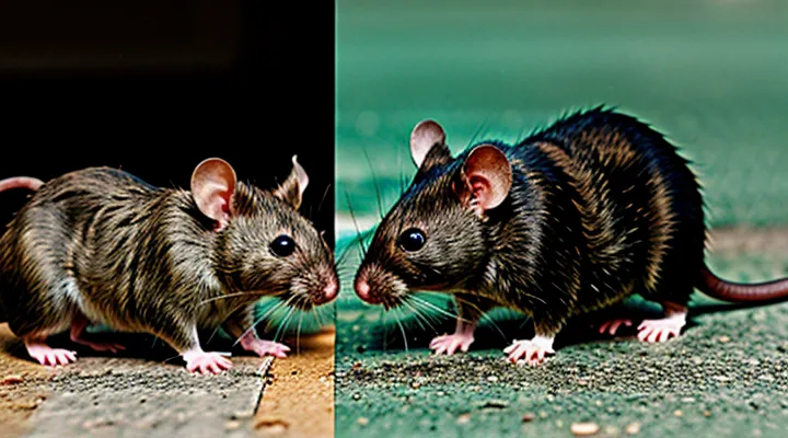 Differences Between Rats and Mice in Appearance: Key Features