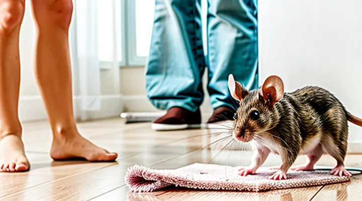Disinfection against mice in the apartment: steps to cleanliness