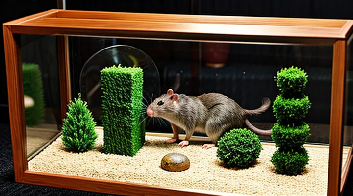 Display Case for Rats: Design Ideas