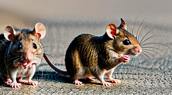 Distinguishing Mice from Rats by External Features