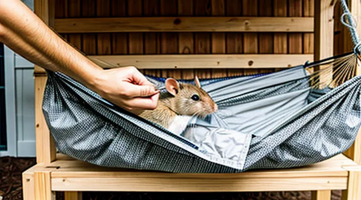 DIY Rat Hammock: Step-by-Step Construction