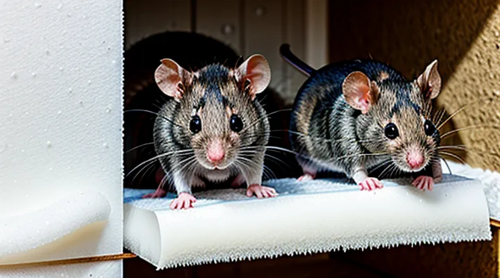 Do Mice and Rats Gnaw Foam Insulation
