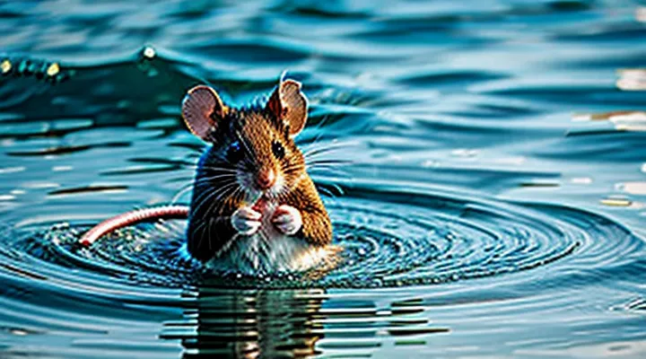 Do mice know how to swim