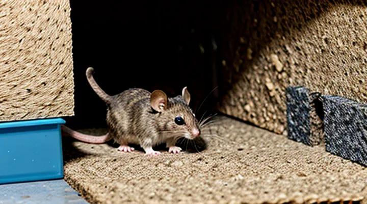 Do Mice Live in Mineral Wool: Habitat Study