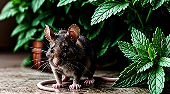 Do mice really fear the smell of mint