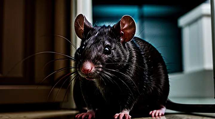 Do pet rats see in the dark