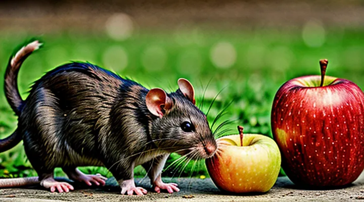 Do Rats Eat Apples?