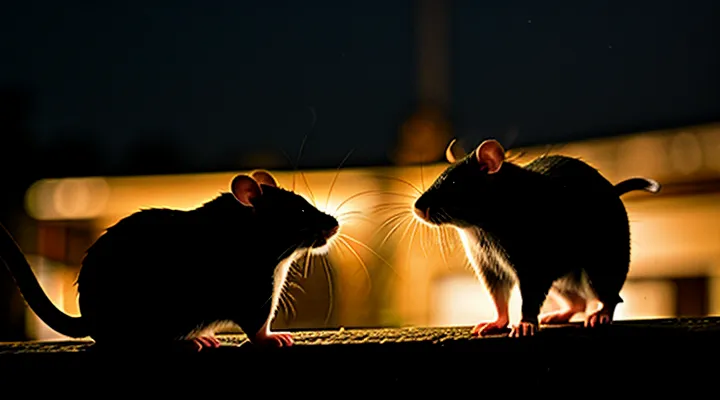 Do Rats See in the Dark?