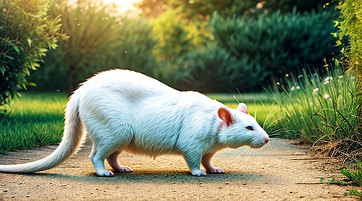 Dream About a Large White Rat for a Woman: Interpretation