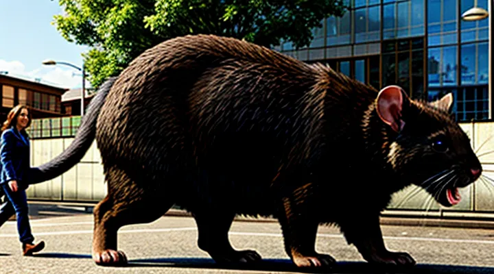 Dream About Giant Rats for Women: Meaning