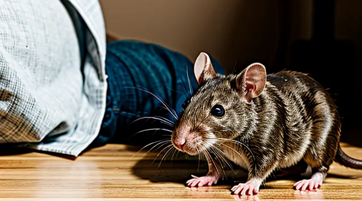 Dream meaning about a live rat for a man