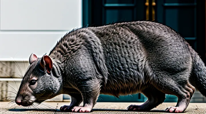 Dream Meaning of a Large Gray Rat for Men