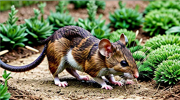 Effective ways to combat field mice in a garden plot