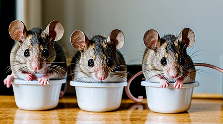 Experiment with Mice: Scientific Results