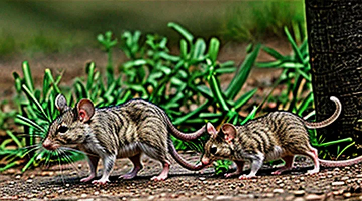 Family Habits of Mice in Nature