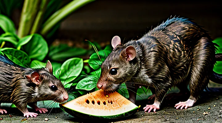 Feeding Rats Melon: Dietary Advice