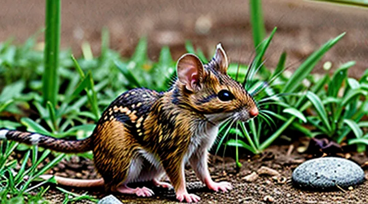 Field mice in the garden: appearance and behavior