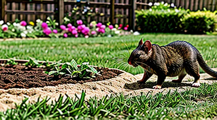 Fighting Ground Rats in a Garden Plot: Practical Tips