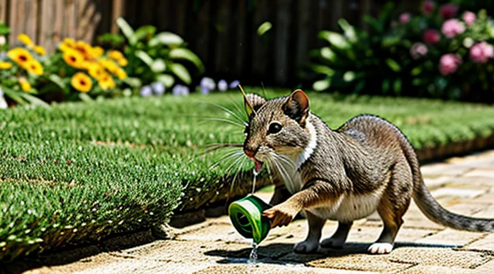 Fighting Water Rats in Gardens and Yards