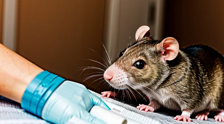 First Aid When a Rat Chokes