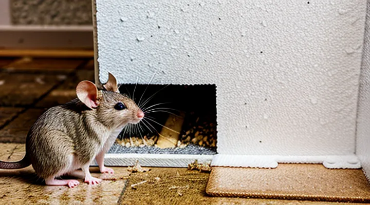 Foam Insulation Resistant to Mice and Rat Gnawing