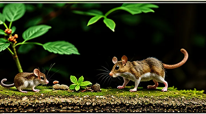 Food Chains Involving Mice: Four Levels of the Ecosystem