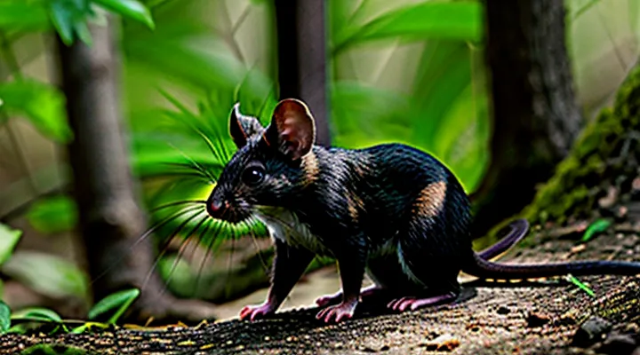 Forest Black Mice: Role in the Ecosystem