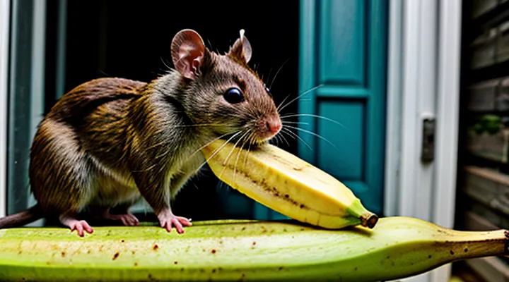 Fresh Banana for Rats: Should It Be Included in the Diet?
