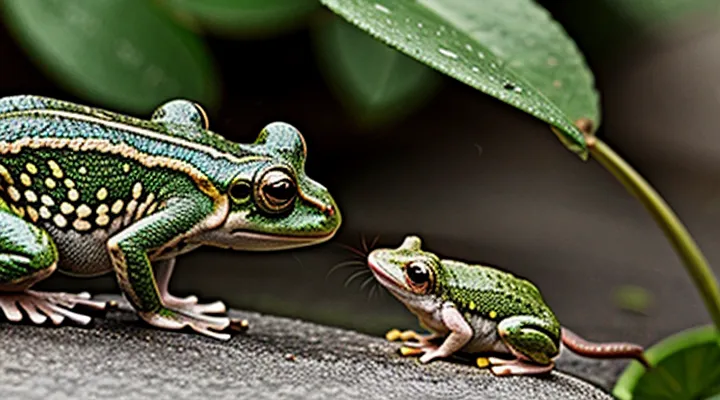 Frog and Mouse: Interesting Natural Interactions