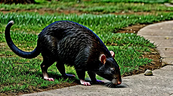 Giant Rat Caught: Rare Observation