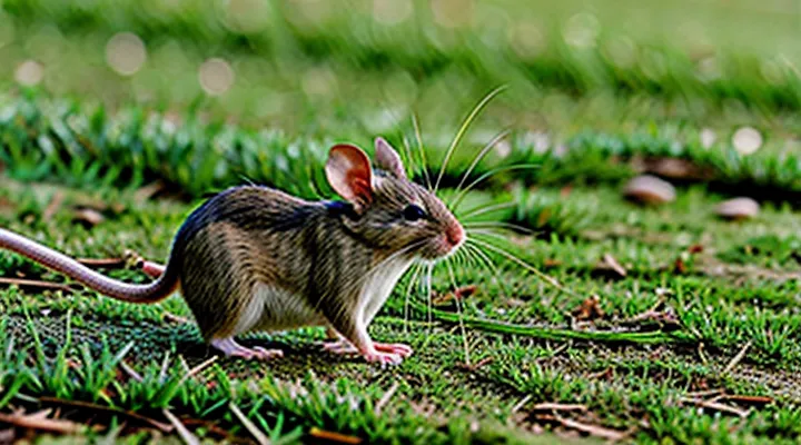 Grass Attracting Mice: Photo and Description