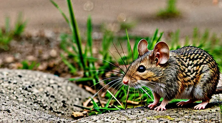 Gray field mouse: characteristics and habitat