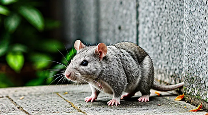 Gray-White Rat: Coat and Behavior Characteristics