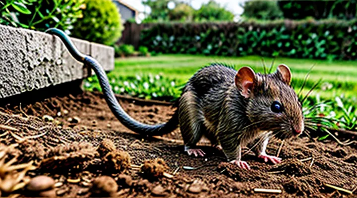 Ground Rat in Garden: Photos and Control Methods