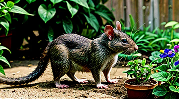 Ground Rat in the Garden: How to Detect and Remove It