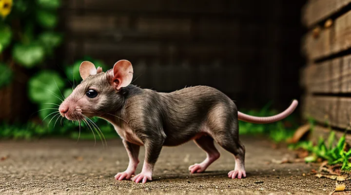 Hairless Rat “Dambo”: Breed Features